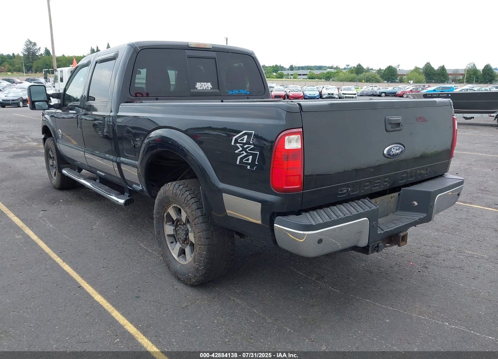 2011 FORD F-350 LARIAT VIN: 1FT8W3BT2BEA76917