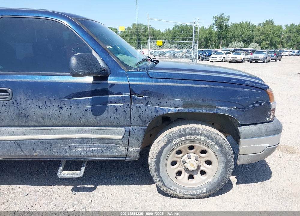 2005 CHEVROLET SILVERADO 1500 LS VIN: 2GCEK13T651236627