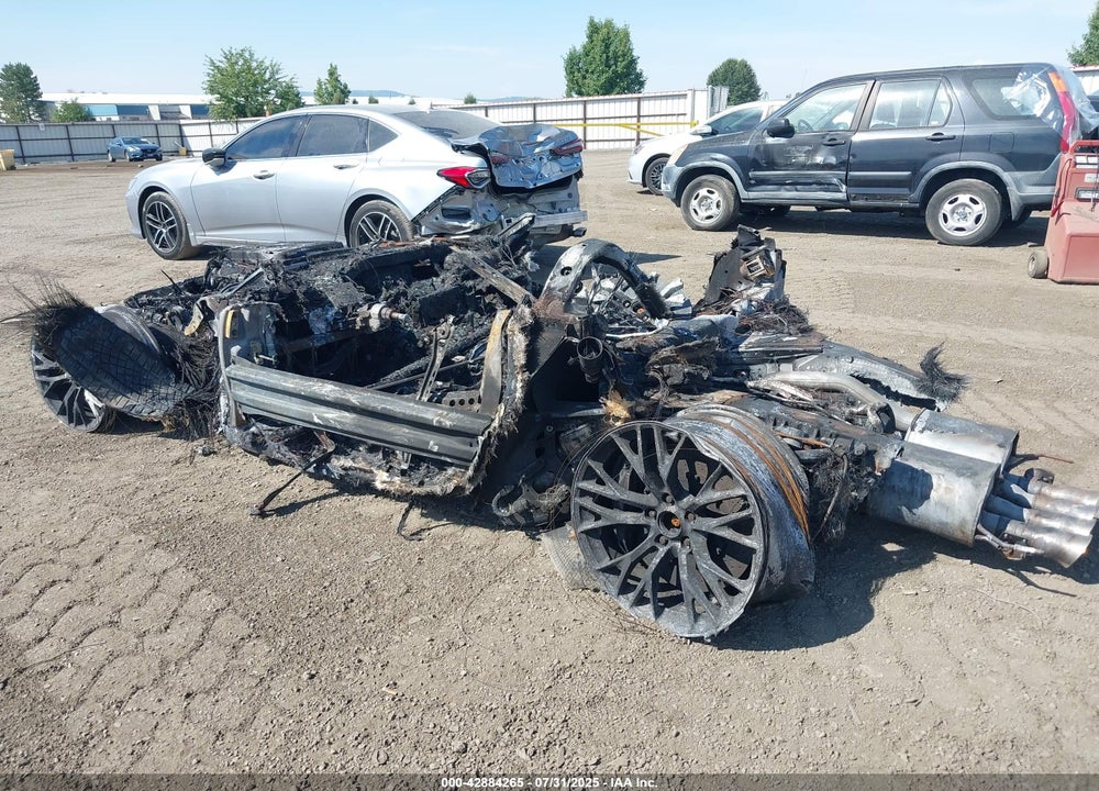 2017 CHEVROLET CORVETTE VIN: 1G1YU2D66H5606878