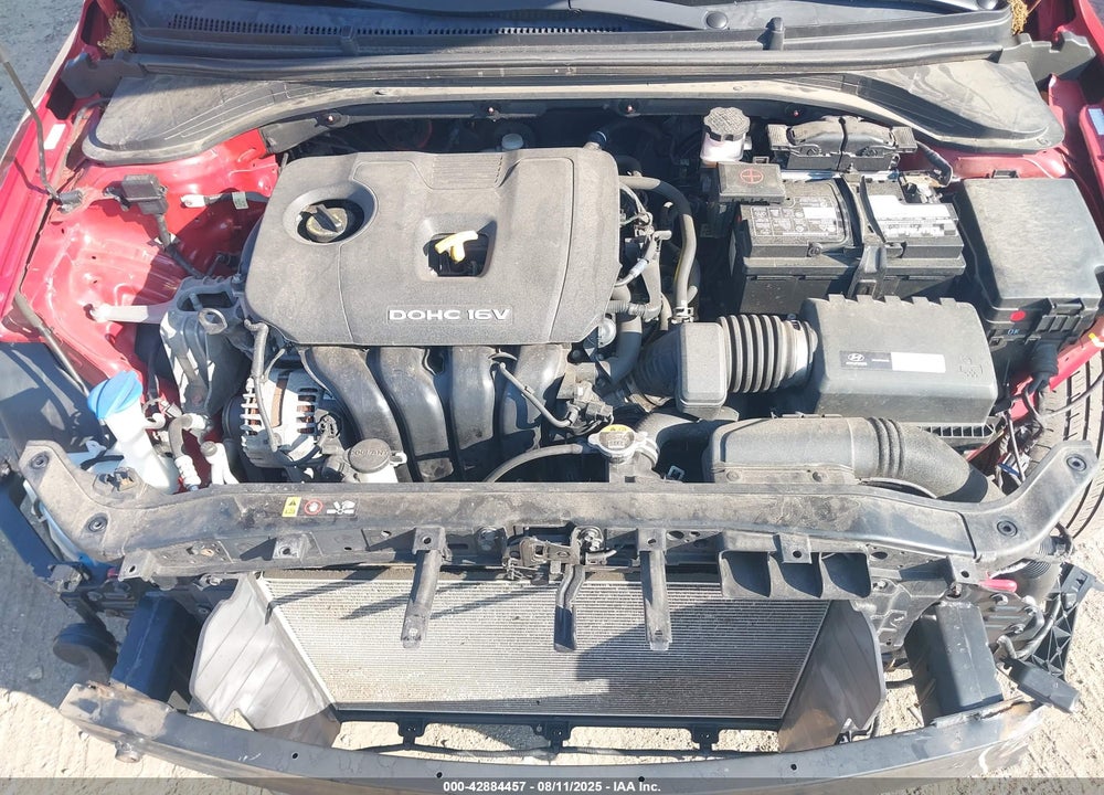 2017 HYUNDAI ELANTRA VIN: KMHD74LF1HU123827