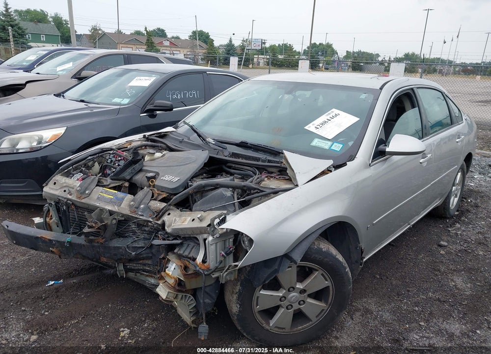 2007 CHEVROLET IMPALA LT VIN: 2G1WT55K679258511