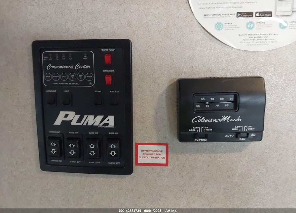 2018 PALOMINO PUMA VIN: 4X4TPUG21JP072724