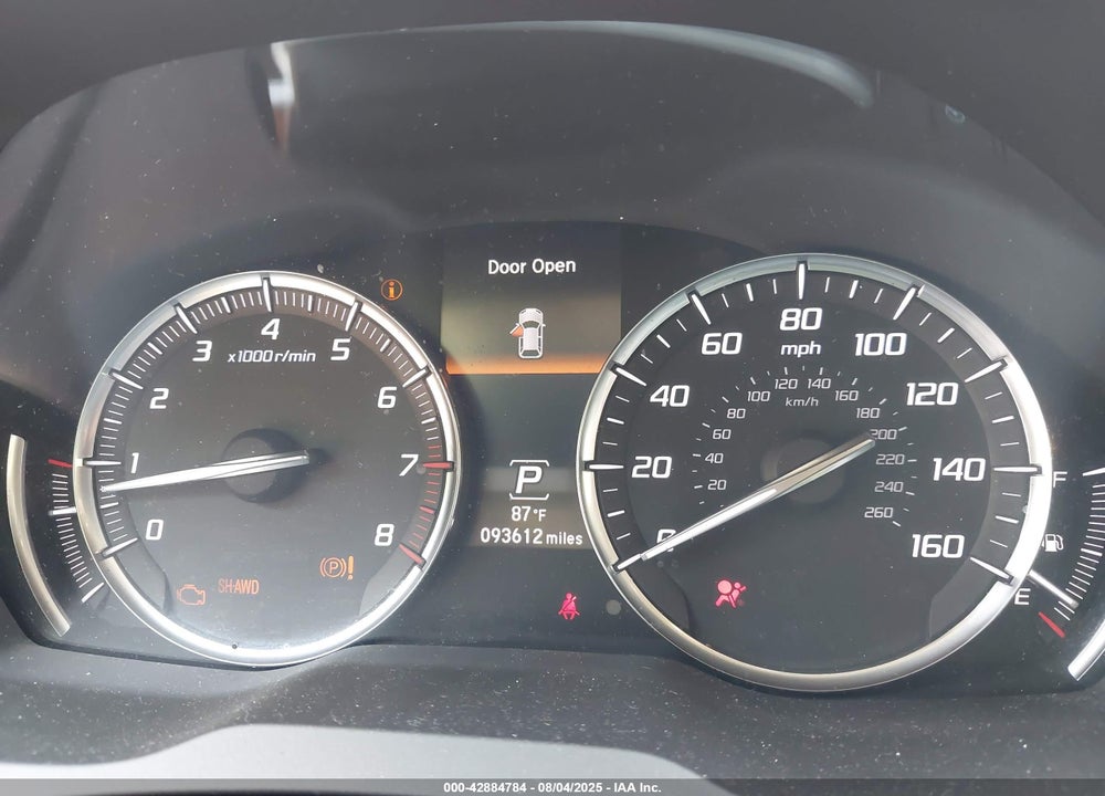 2018 ACURA MDX VIN: 5J8YD4H82JL002195