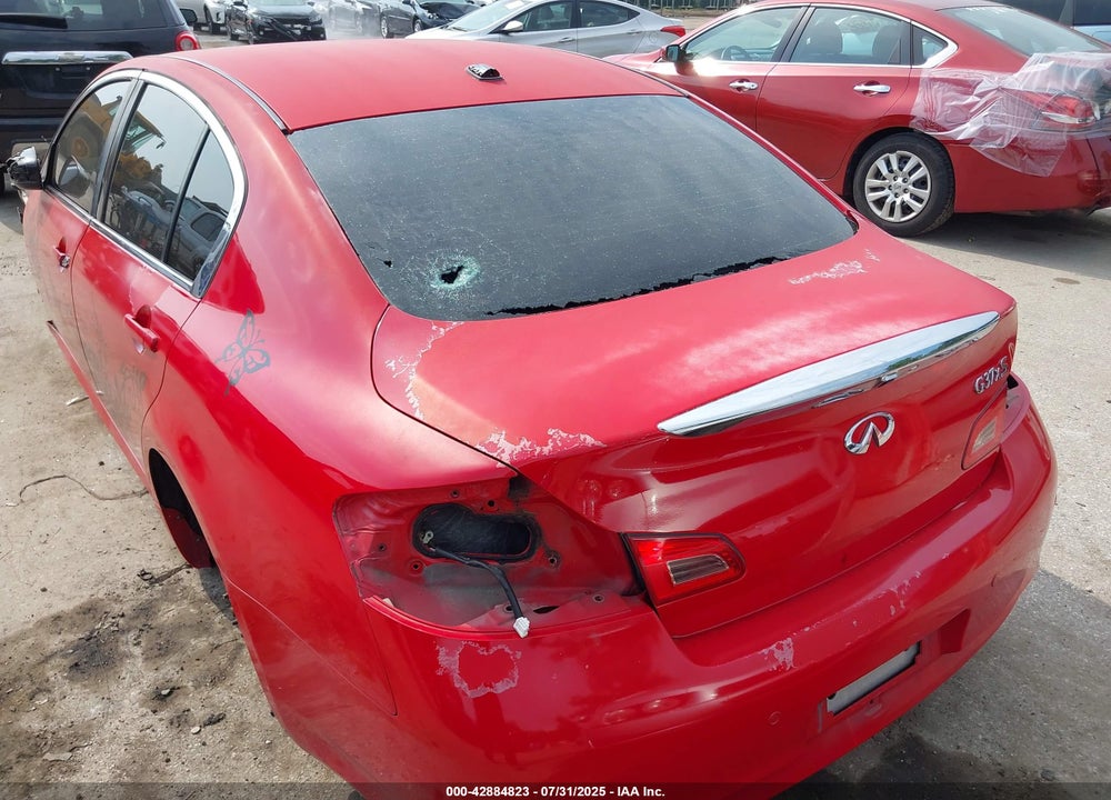 2011 INFINITI G37X VIN: JN1CV6AR8BM410364