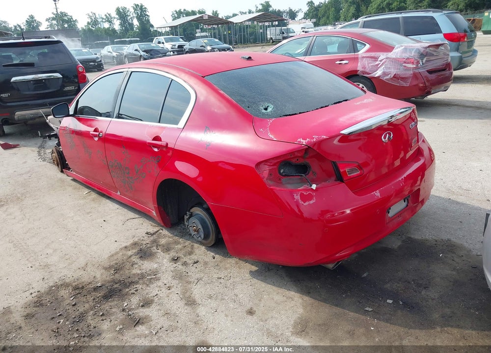 2011 INFINITI G37X VIN: JN1CV6AR8BM410364
