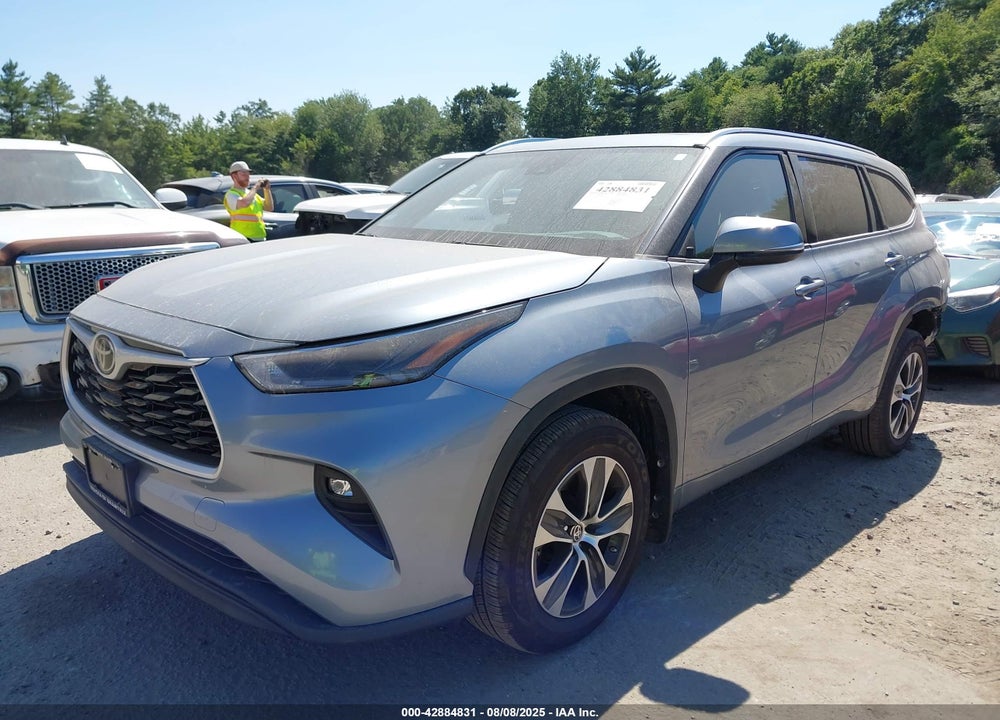 2021 TOYOTA HIGHLANDER VIN: 5TDGZRBH9MS074757