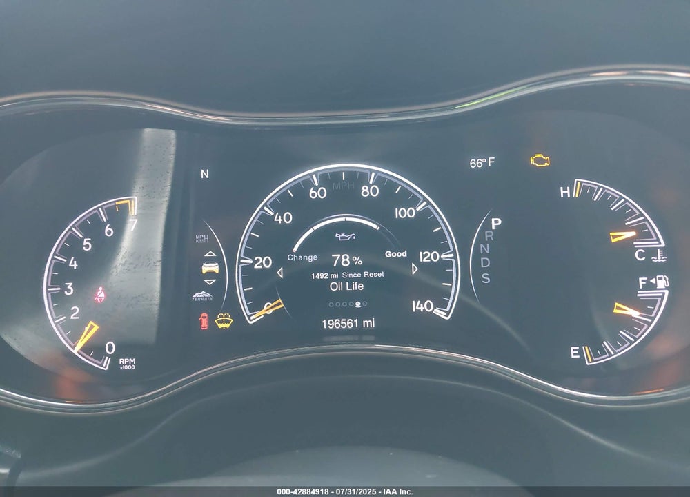 2014 JEEP GRAND CHEROKEE LIMITED VIN: 1C4RJFBG1EC220674