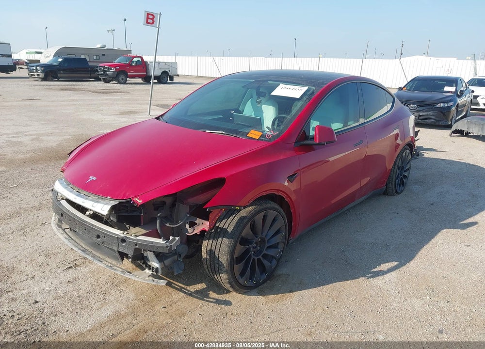 2023 TESLA MODEL Y VIN: 7SAYGDEFXPF714770