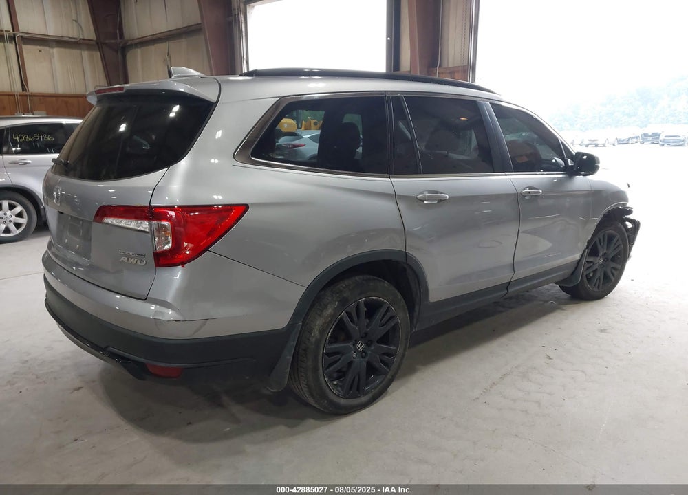 2022 HONDA PILOT VIN: 5FNYF6H25NB105474