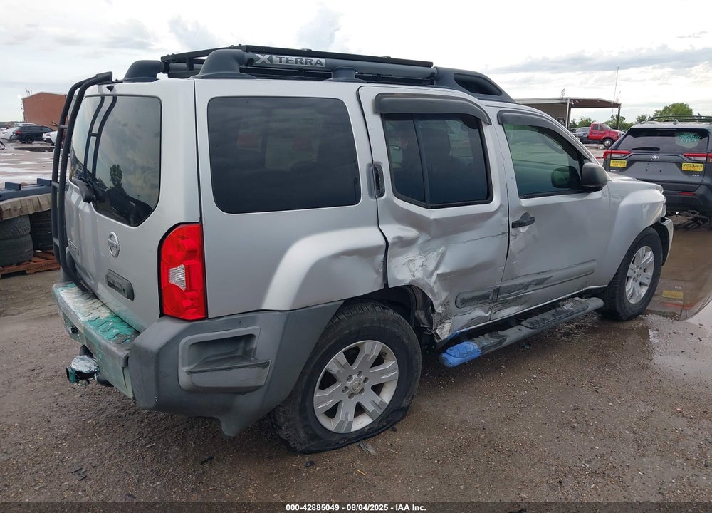 2008 NISSAN XTERRA X VIN: 5N1AN08U48C532306