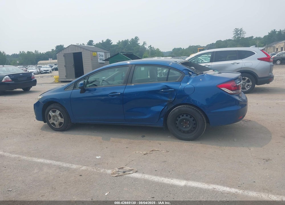2013 HONDA CIVIC VIN: 2HGFB2F59DH569130