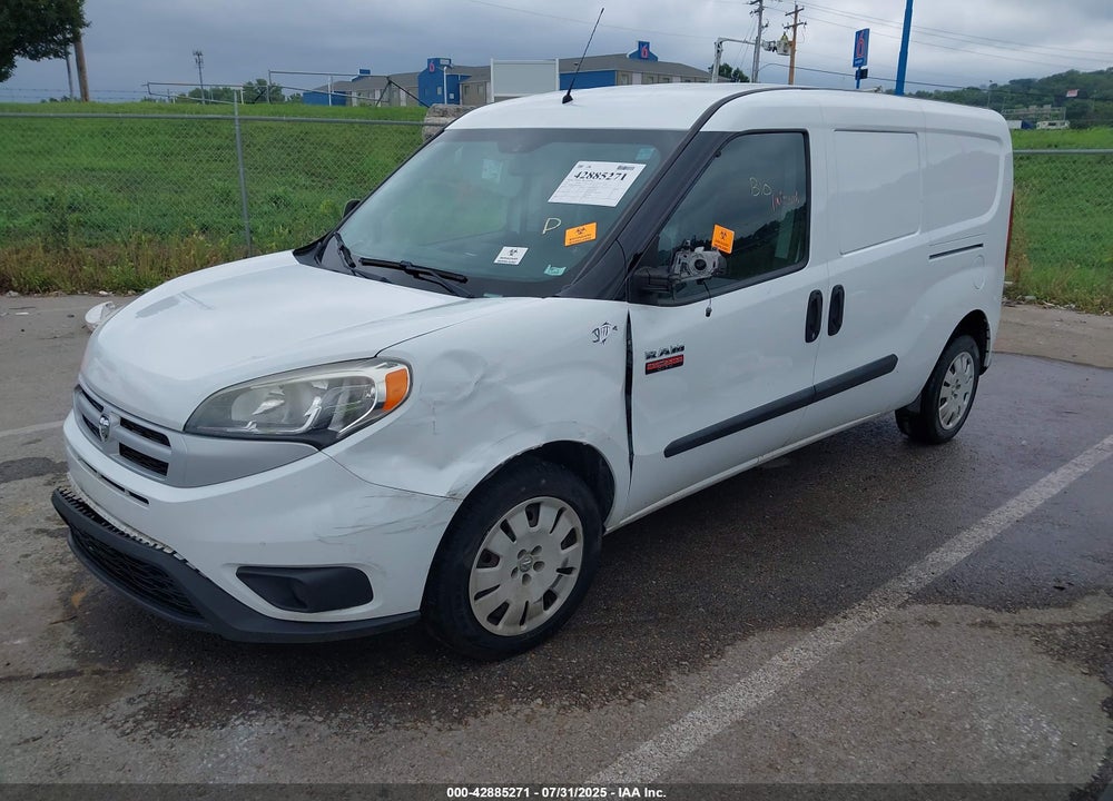 2017 RAM PROMASTER CITY TRADESMAN SLT VIN: ZFBERFBB0H6D87533