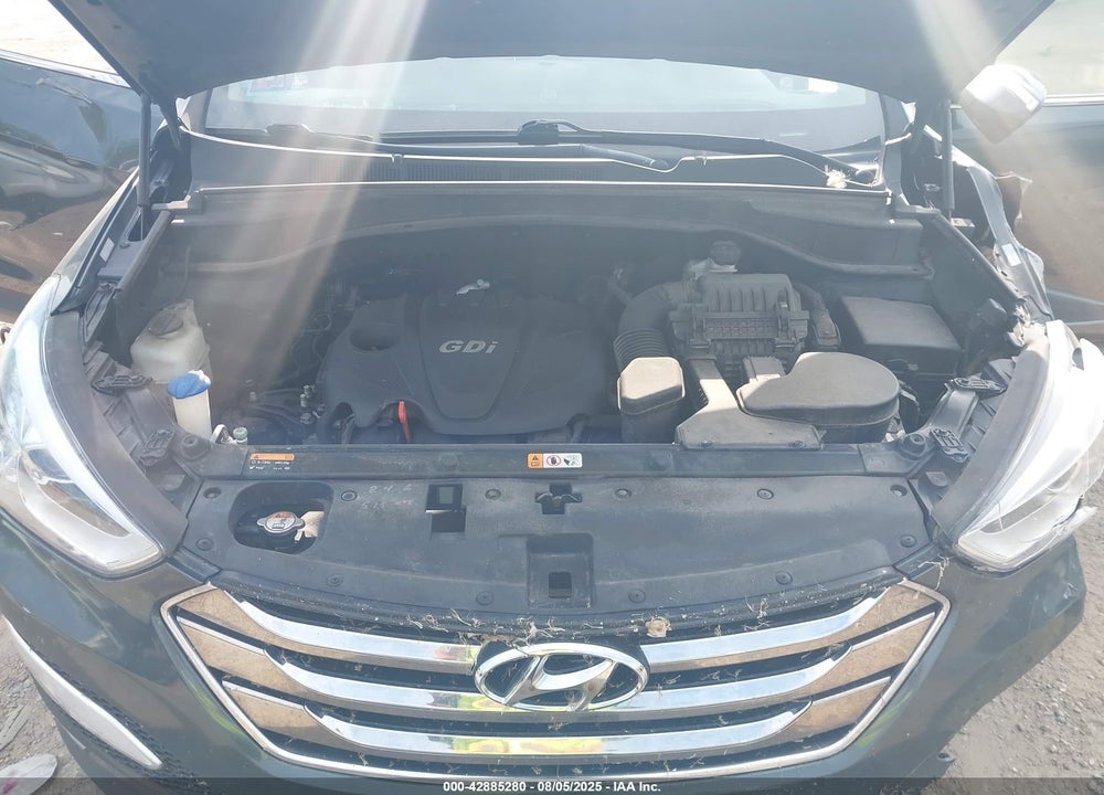 2014 HYUNDAI SANTA FE VIN: 5XYZUDLB0EG136534