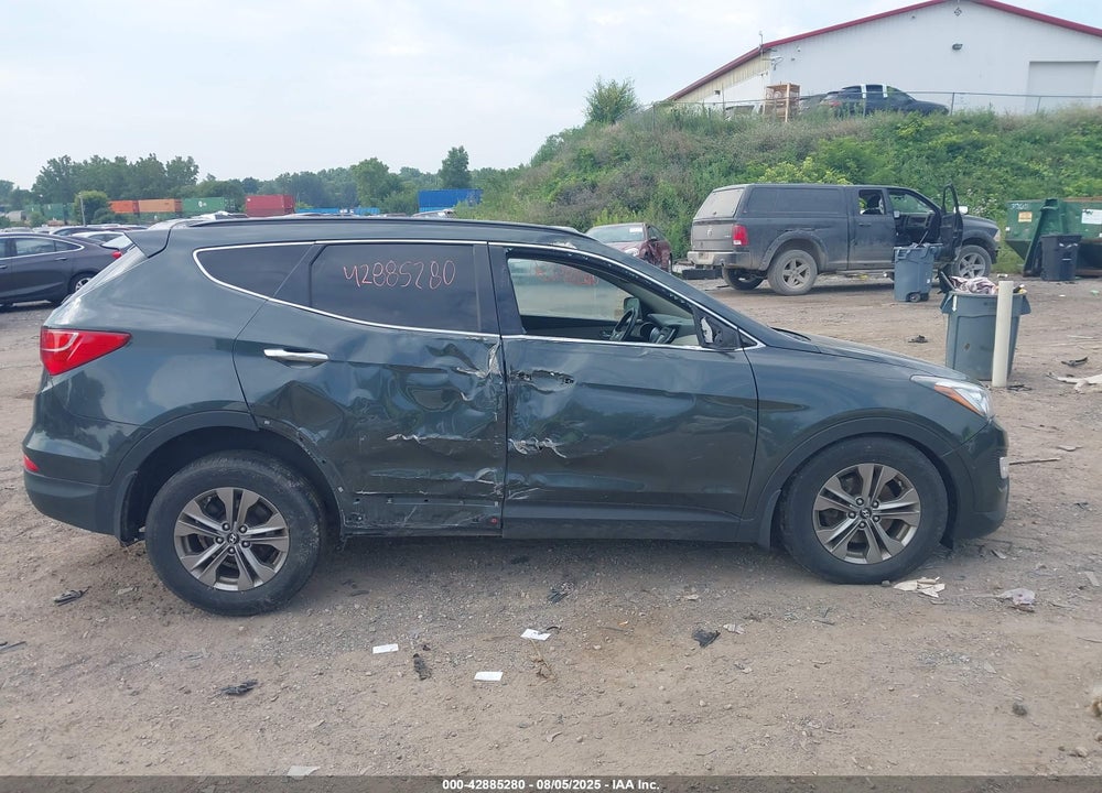 2014 HYUNDAI SANTA FE VIN: 5XYZUDLB0EG136534