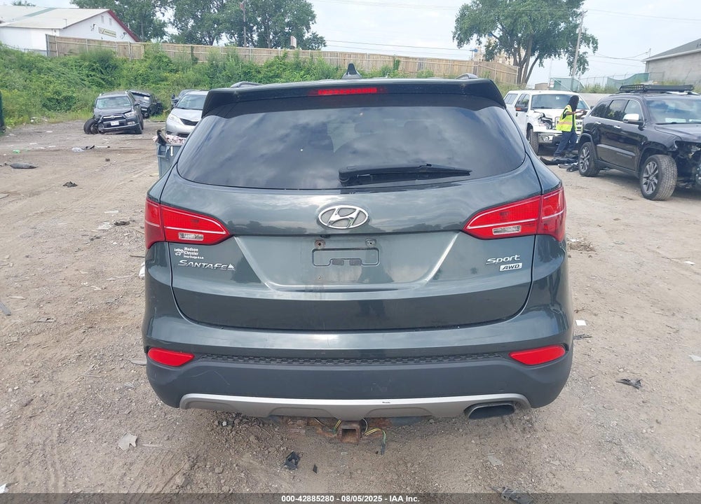 2014 HYUNDAI SANTA FE VIN: 5XYZUDLB0EG136534