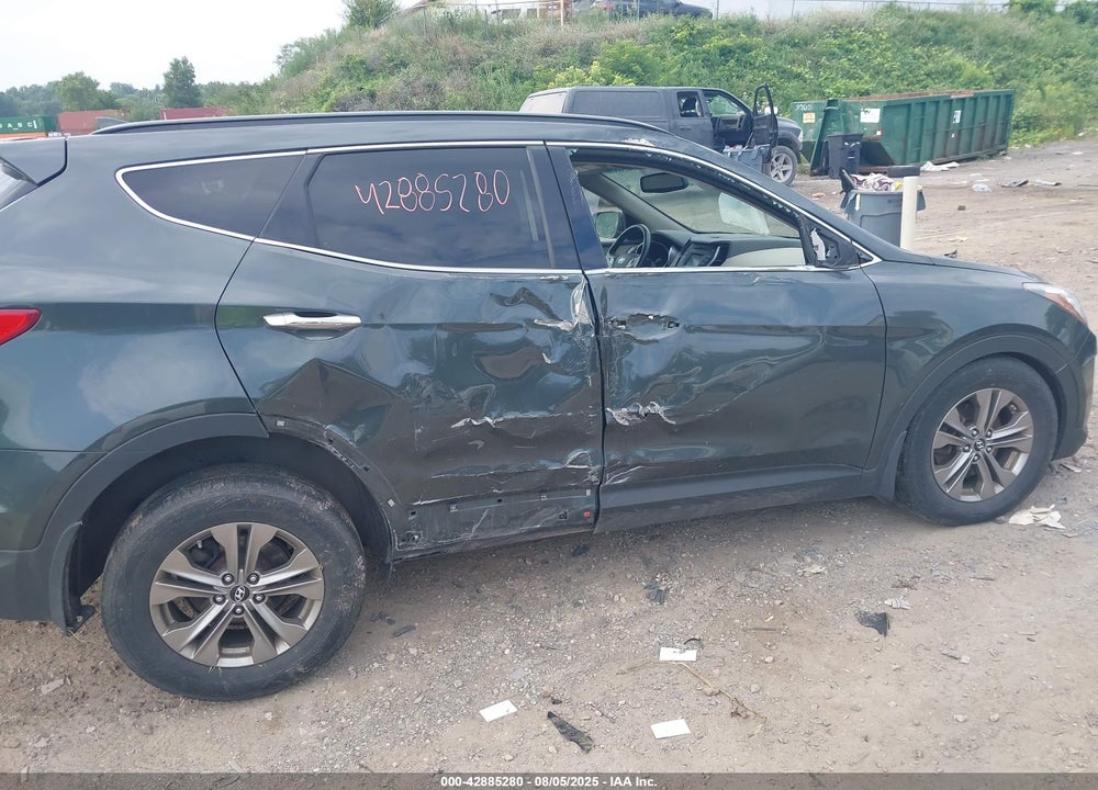 2014 HYUNDAI SANTA FE VIN: 5XYZUDLB0EG136534