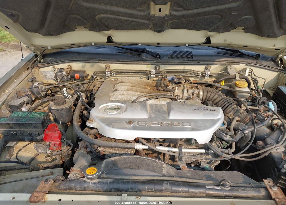 2002 NISSAN PATHFINDER SE VIN: JN8DR09Y82W724524