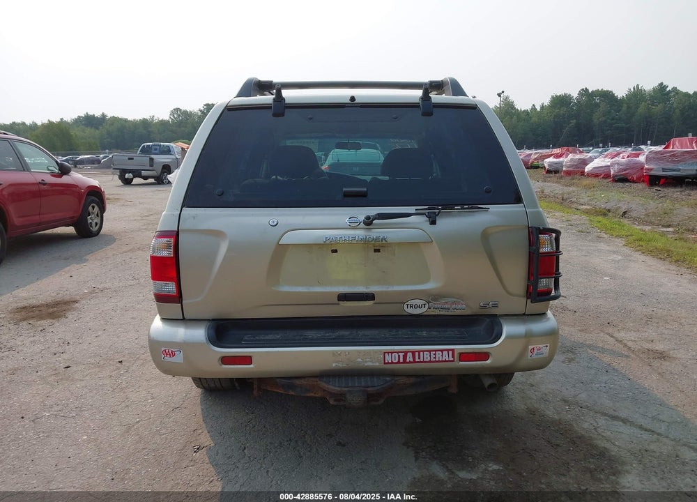 2002 NISSAN PATHFINDER SE VIN: JN8DR09Y82W724524
