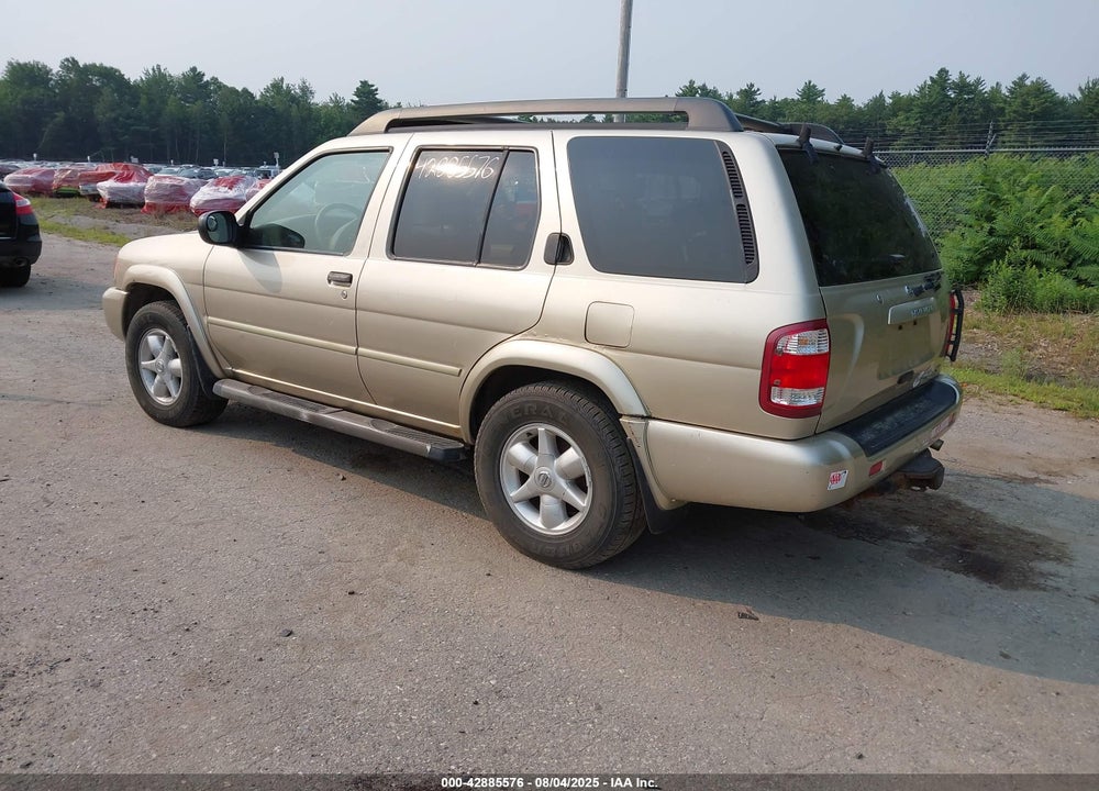 2002 NISSAN PATHFINDER SE VIN: JN8DR09Y82W724524