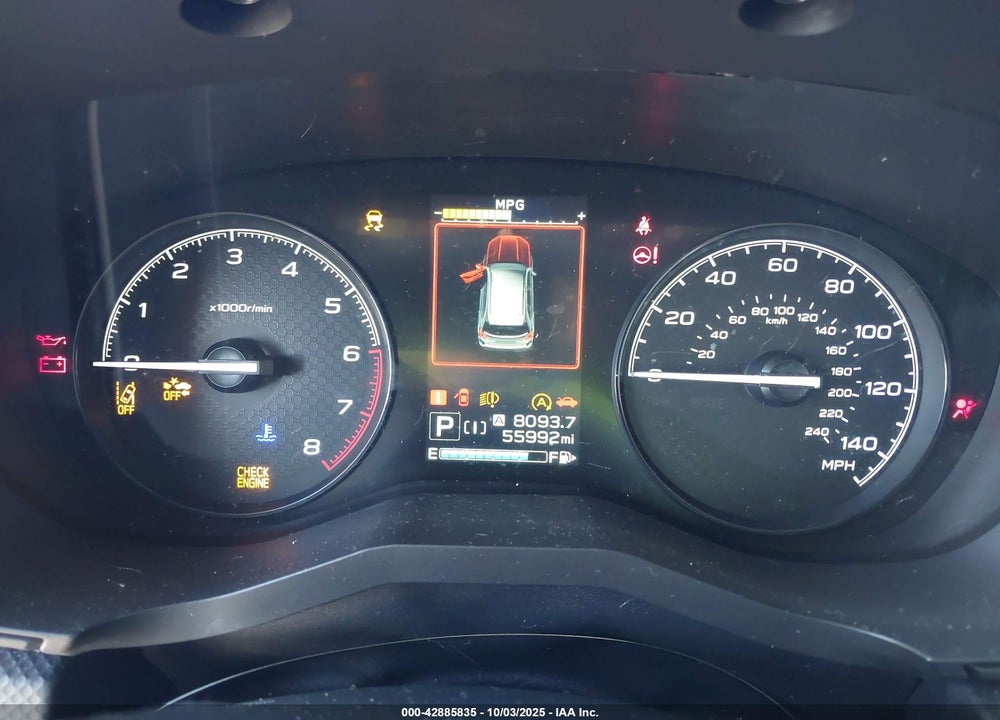 2022 SUBARU FORESTER VIN: JF2SKAAC3NH463780