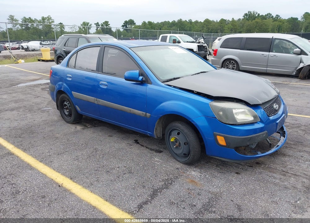 2008 KIA RIO LX VIN: KNADE123486361432