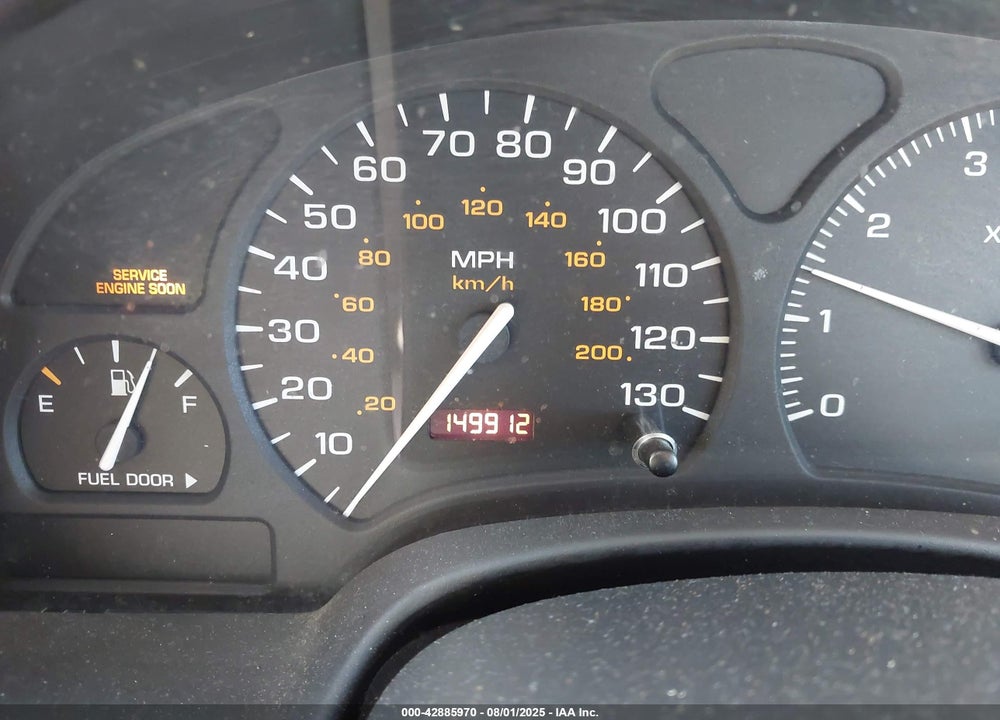 2001 SATURN L200 VIN: 1G8JU52F51Y578910