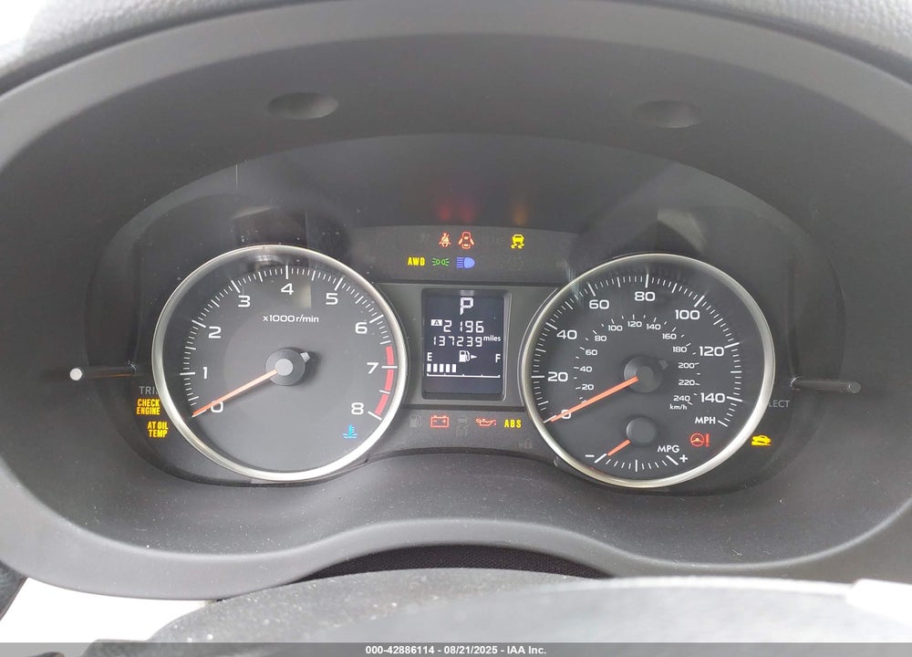 2014 SUBARU XV CROSSTREK VIN: JF2GPAGC0E8320378