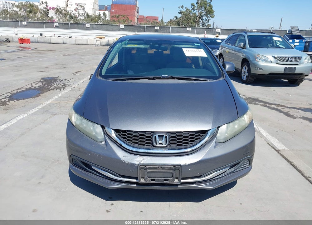 2013 HONDA CIVIC VIN: 19XFB2E52DE007582