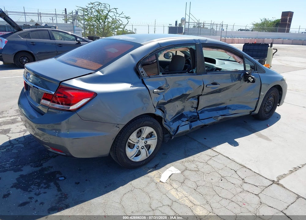 2013 HONDA CIVIC VIN: 19XFB2E52DE007582