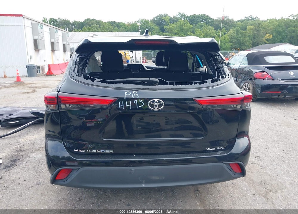 2021 TOYOTA HIGHLANDER VIN: 5TDGZRBHXMS524495