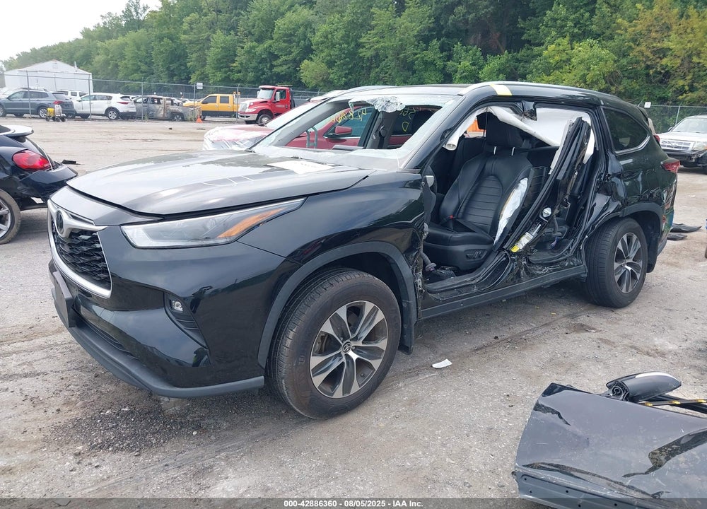 2021 TOYOTA HIGHLANDER VIN: 5TDGZRBHXMS524495