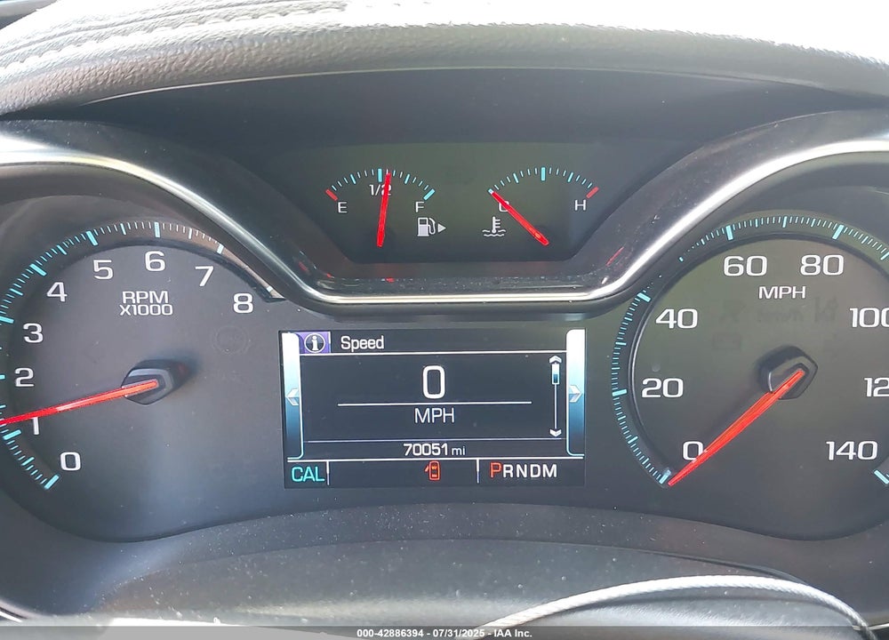 2019 CHEVROLET IMPALA VIN: 2G1105S32K9123213