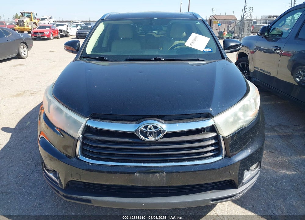2016 TOYOTA HIGHLANDER VIN: 5TDYKRFHXGS128901