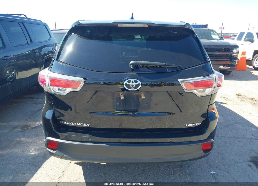 2016 TOYOTA HIGHLANDER VIN: 5TDYKRFHXGS128901