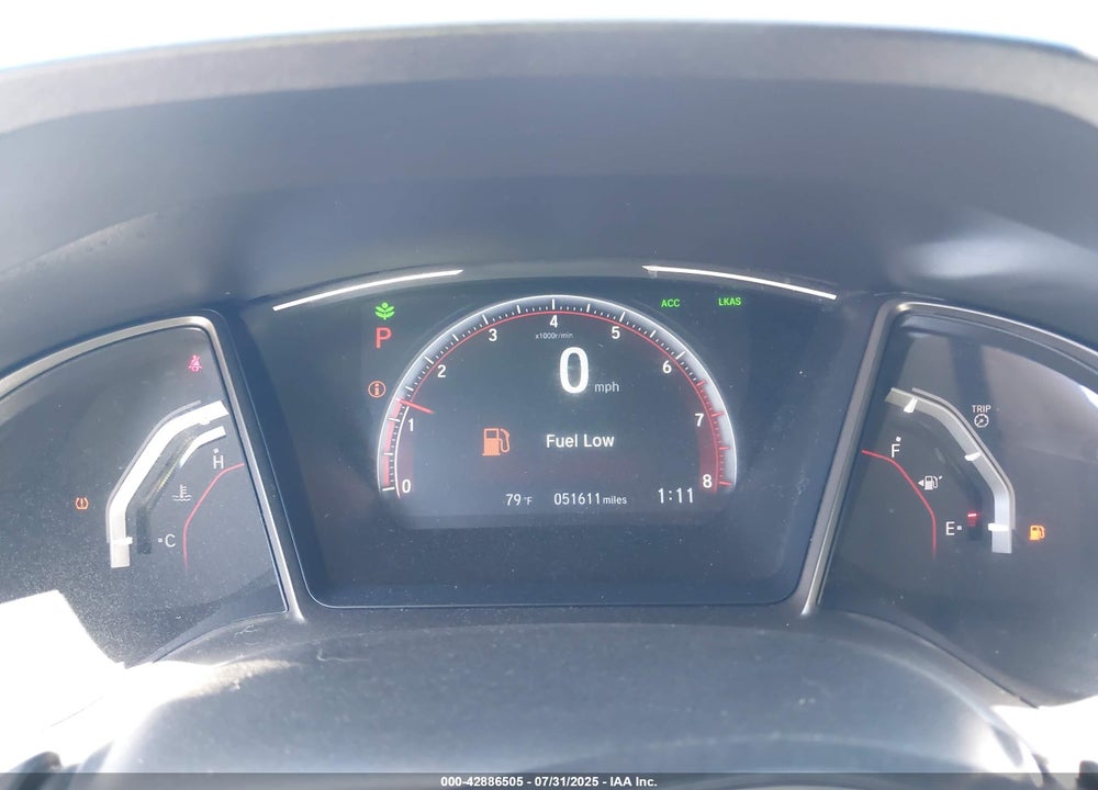 2020 HONDA CIVIC SPORT TOURING VIN: SHHFK7H94LU224554