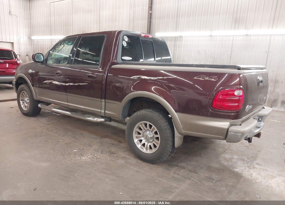 2002 FORD F-150 LARIAT/XLT VIN: 1FTRW08L02KC07015