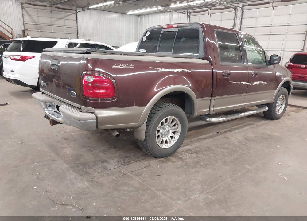 2002 FORD F-150 LARIAT/XLT VIN: 1FTRW08L02KC07015