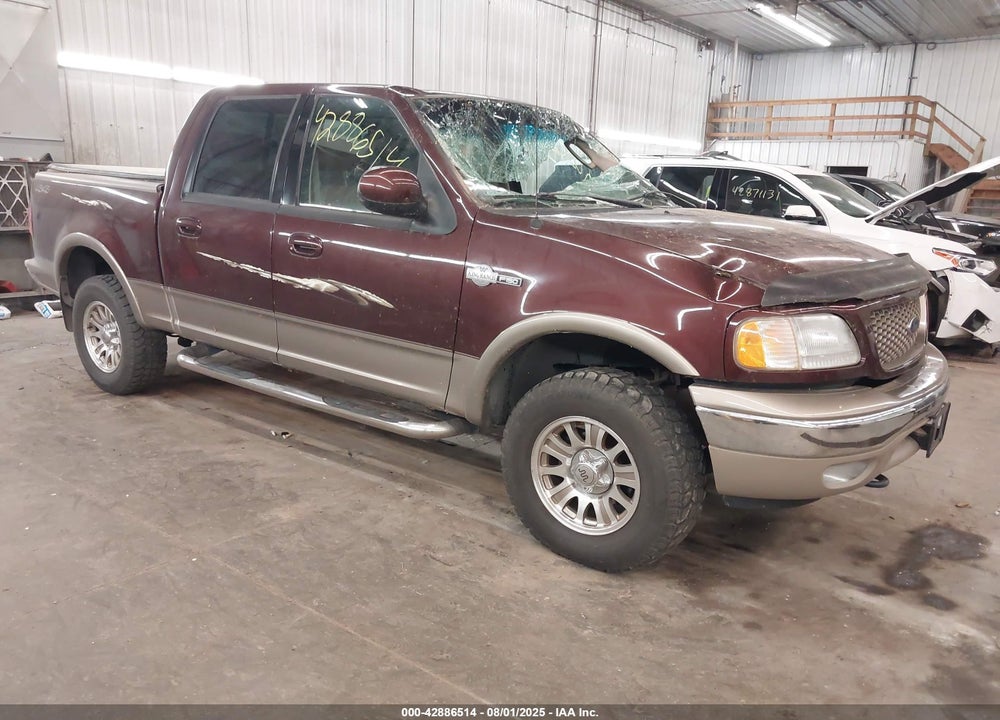 2002 FORD F-150 LARIAT/XLT VIN: 1FTRW08L02KC07015