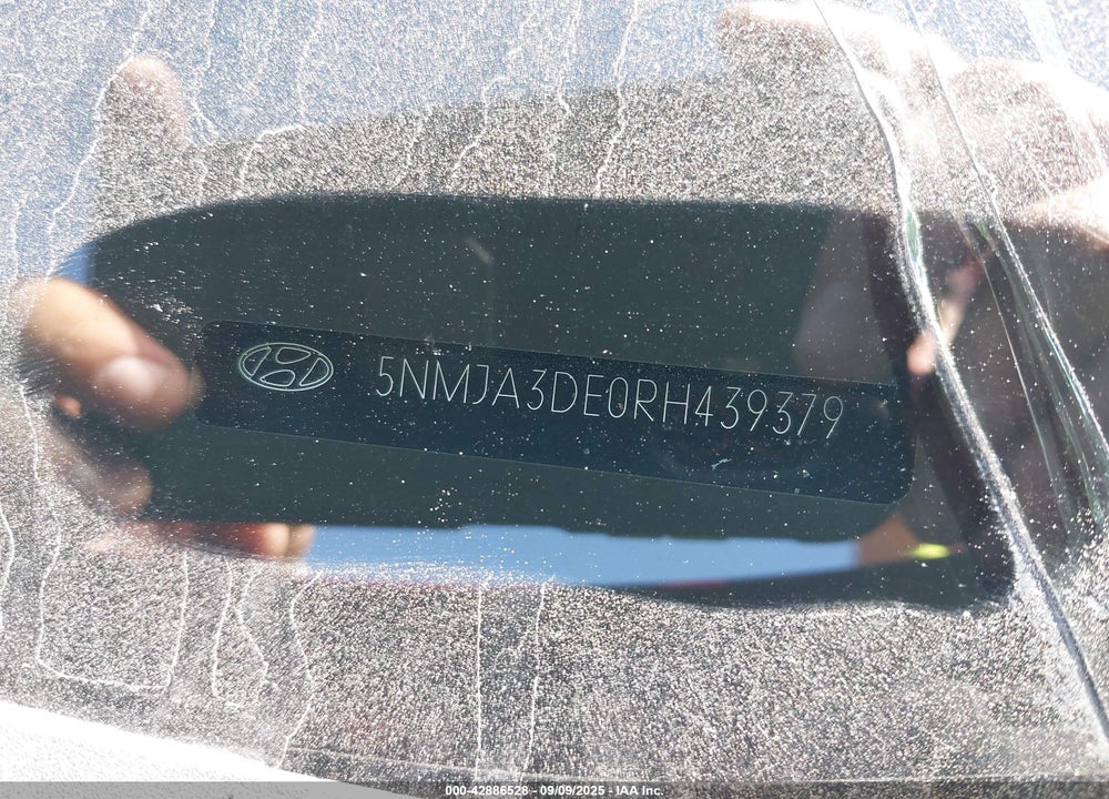 2024 HYUNDAI TUCSON VIN: 5NMJA3DE0RH439379