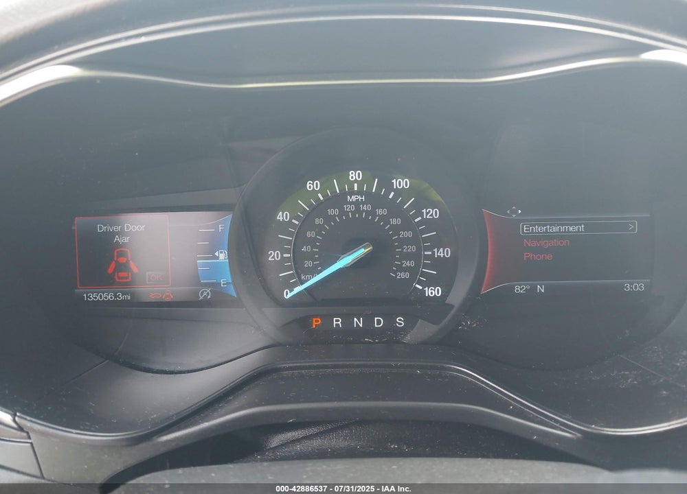 2020 FORD FUSION VIN: 3FA6P0K9XLR116396
