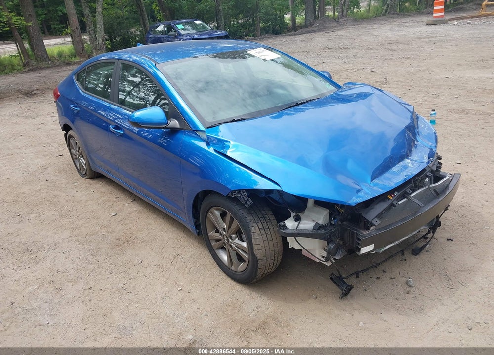 2018 HYUNDAI ELANTRA SEL VIN: 5NPD84LF3JH337168