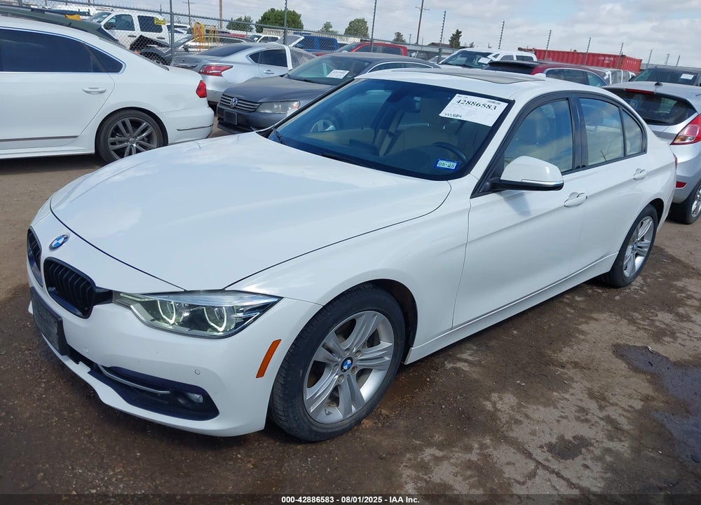 2016 BMW 3 SERIES VIN: WBA8E9G5XGNU30185