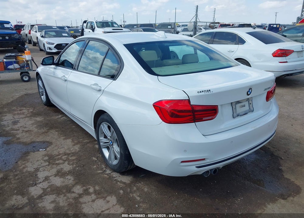 2016 BMW 3 SERIES VIN: WBA8E9G5XGNU30185