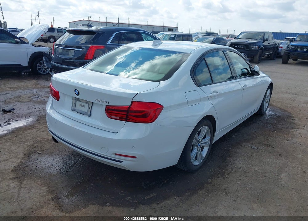 2016 BMW 3 SERIES VIN: WBA8E9G5XGNU30185
