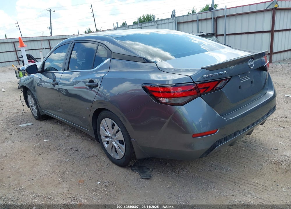 2025 NISSAN SENTRA VIN: 3N1AB8BV7SY269629