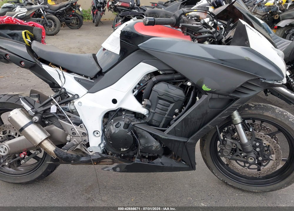 2013 KAWASAKI ZX1000 G VIN: JKAZXCG1XDA022598