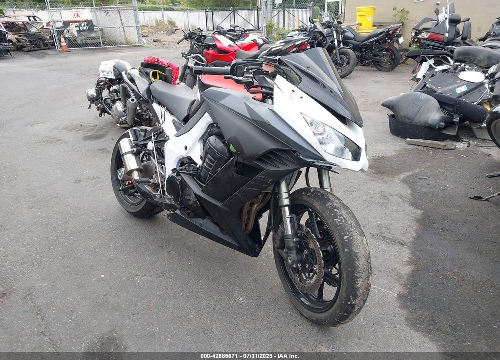 2013 KAWASAKI ZX1000 G VIN: JKAZXCG1XDA022598