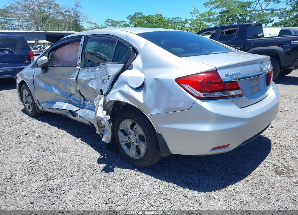 2014 HONDA CIVIC LX VIN: 19XFB2F50EE058966