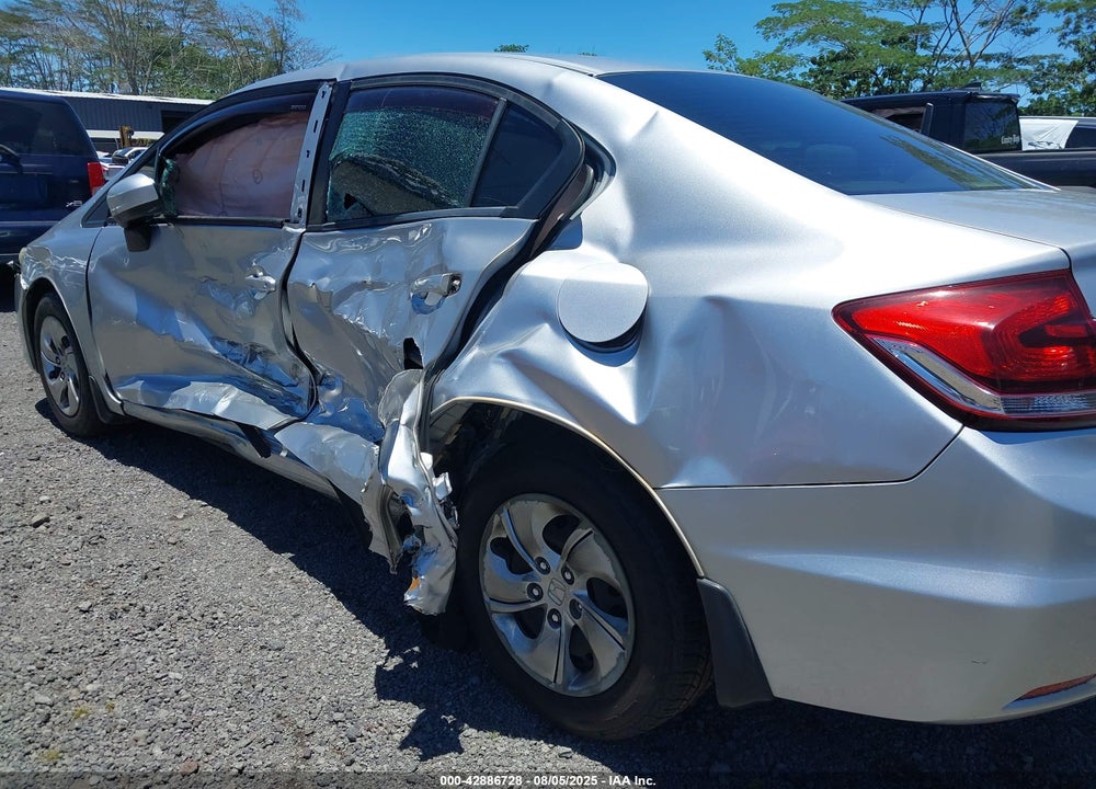 2014 HONDA CIVIC LX VIN: 19XFB2F50EE058966