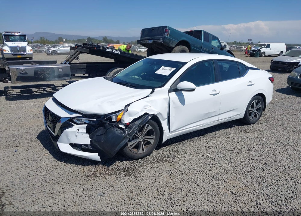 2022 NISSAN SENTRA SV XTRONIC CVT VIN: 3N1AB8CV4NY233528
